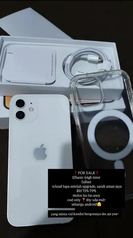 IPHONE 12 BASIC 64GB INTER