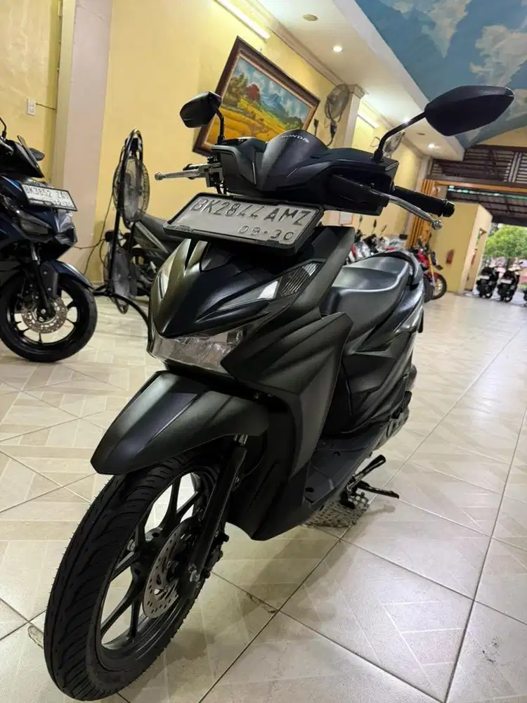 New Beat Deluxe ISS Smart Key 2025 Cantik Sekali*5.000 KM*plaza motor