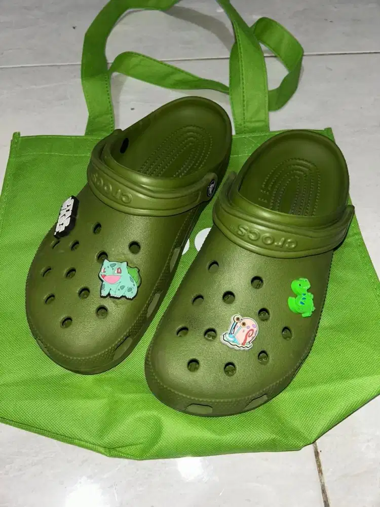 Crocs Hijau M9/W11 (size42)
