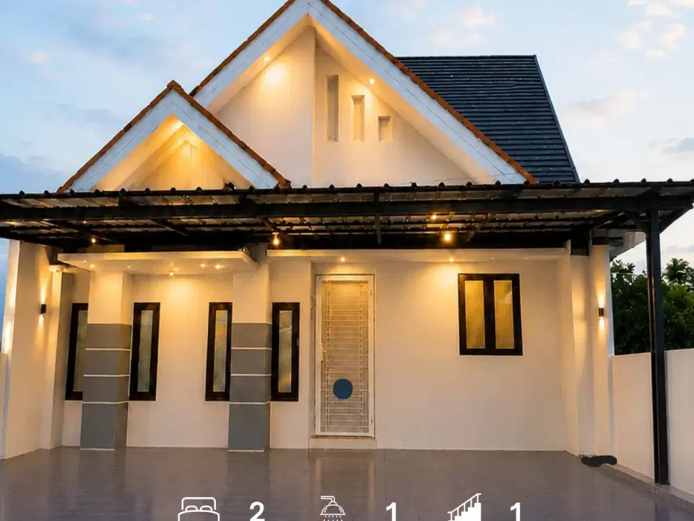 Hunian Cantik Minimalis 1 Lantai di Alam Sutera