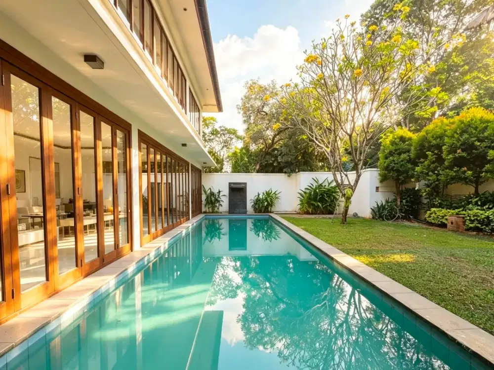 Rumah Kemang Jakarta Luas Resort Dalam Town House
