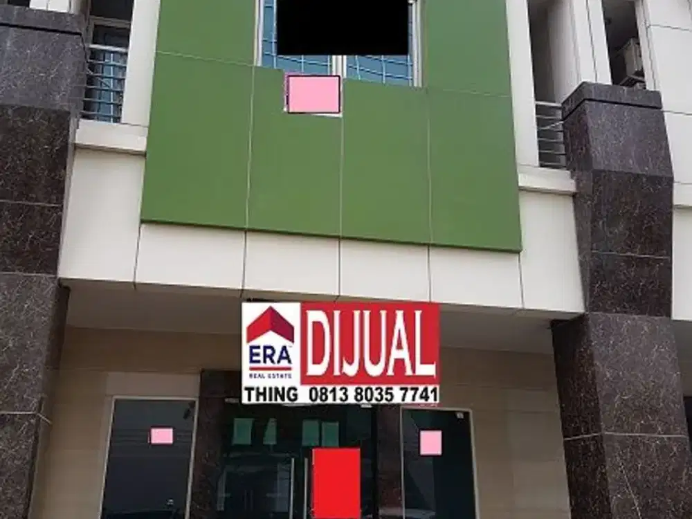 Ss.605 - Murah !! Dijual Ruko 4 Lantai 6x17 Lokasi OK Sedang Tersewa di Gading Kirana Boutique Jalan 3 Mobil