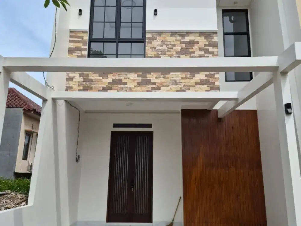 Rumah Baru Modern Townhouse Exclusive & Asri Strategis di Jagakarsa Jakarta Selatan Dekat Akses Tol