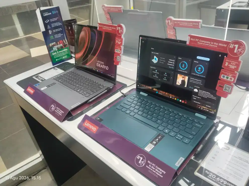 Laptop Lenovo free office garansi resmi. Cicilan tanpa DP, Syarat KTP
