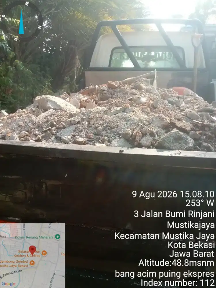 Buang puing dan angkutan barang