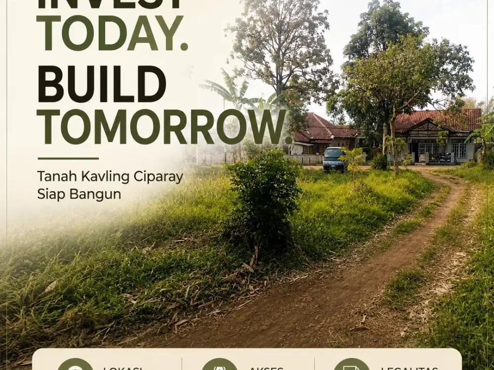 SATU KAVLING, SERIBU MIMPI UNTUK CIPARAY