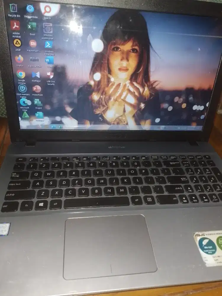Laptop asus X541U ngebut normal