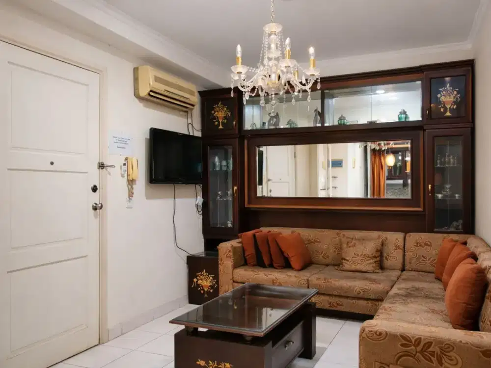 Apartemen City Home Moi 2BR Furnish Selangkah ke Mall Disewakan Harga Special