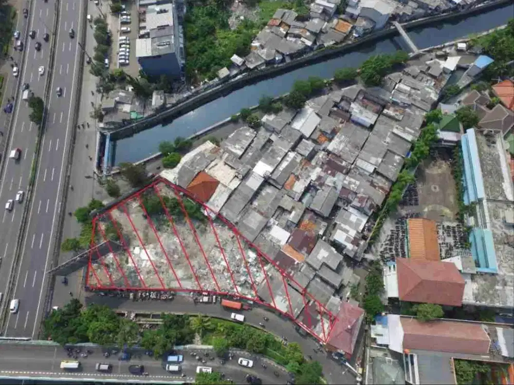 Dijual Kavling strategis jalan raya Arjuna Utara kedoya