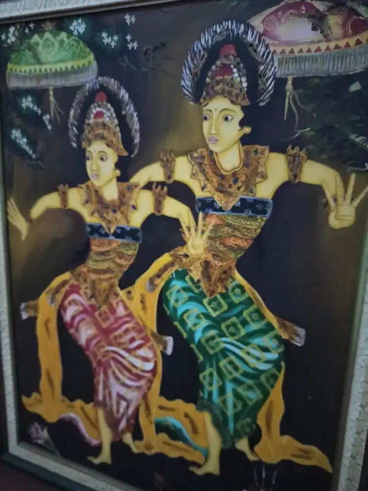 Lukisan Bali ukuran   1,20cm x 85cm
