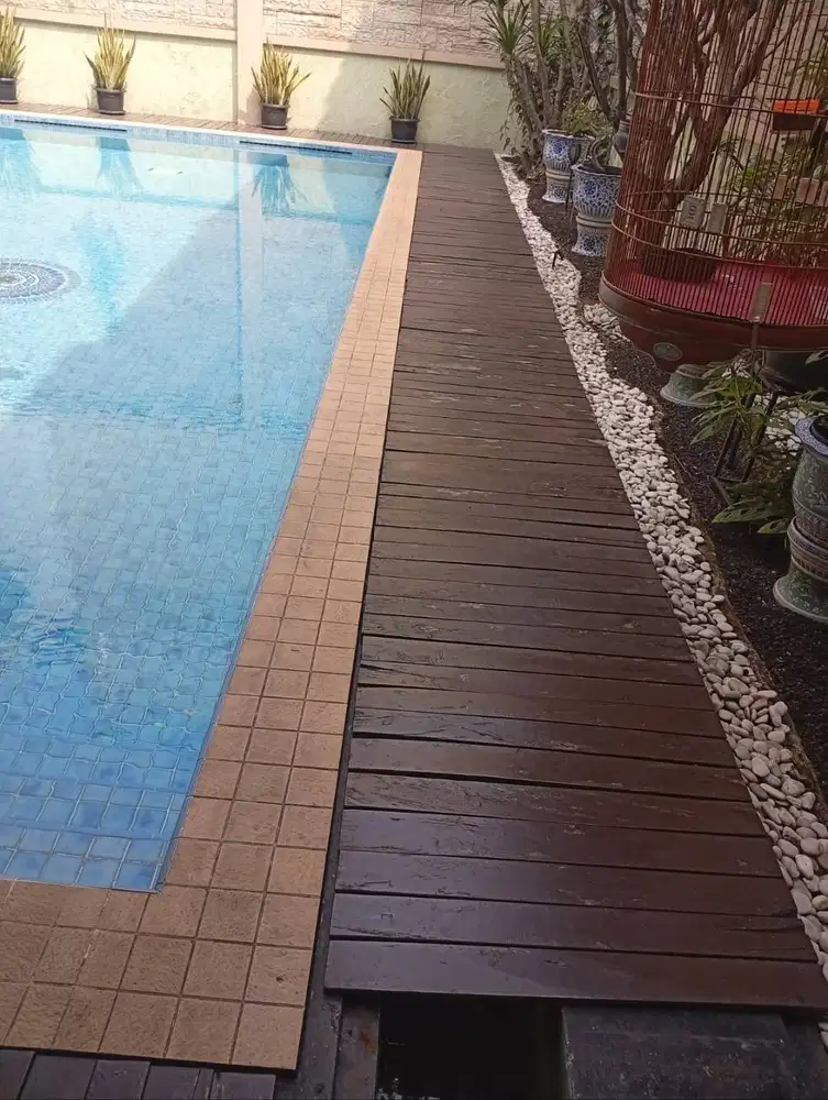 Kayu Ulin Bekas asli Kalimantan