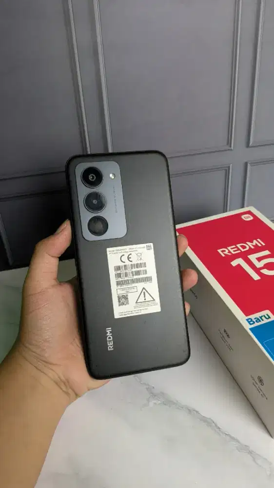 Redmi 15 8/128 resmi indo siap pakai