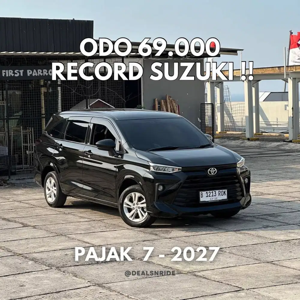 ODO 69.000 TERAWAT !! PAJAK 7/2027 TOYOTA AVANZA E MANUAL 2023 MULUS