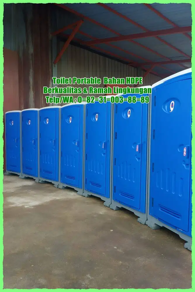 TOILET KOKOH HDPE - TOILET PORTABLE HDPE - TOILET VVIP