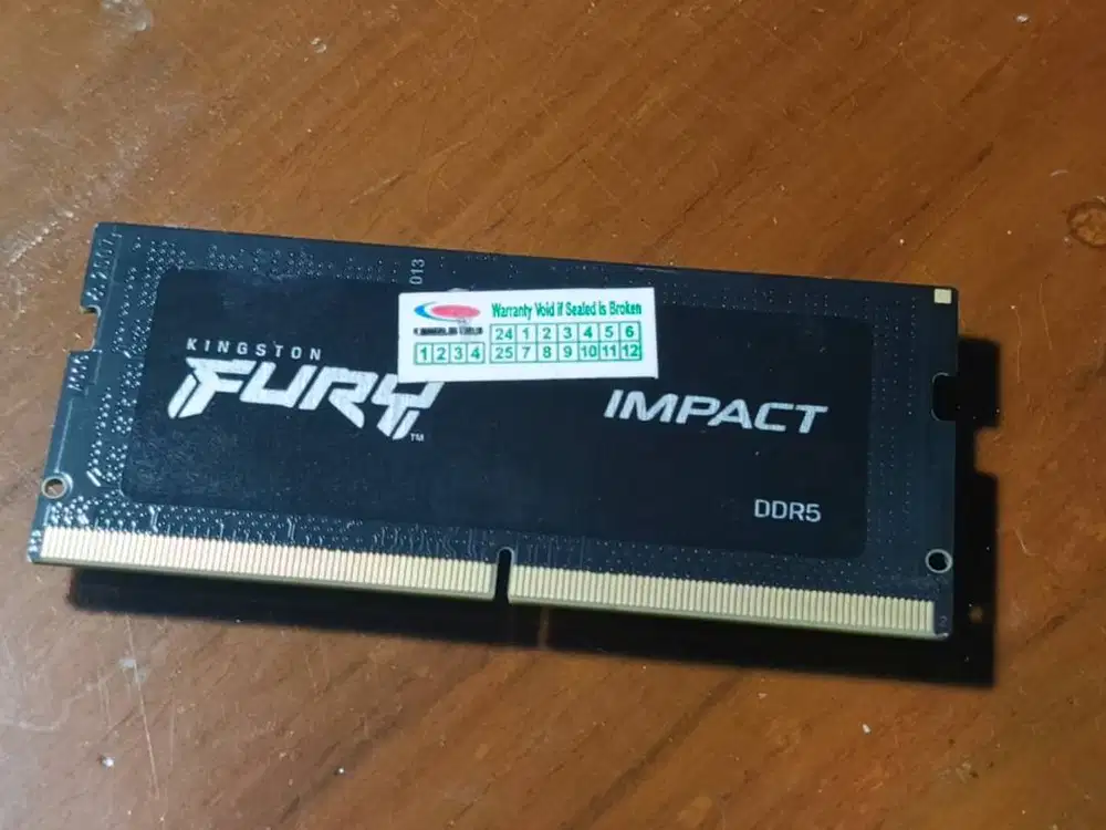 Ram Laptop DDR5 5600Mhz 16GB Kingstone Fury
