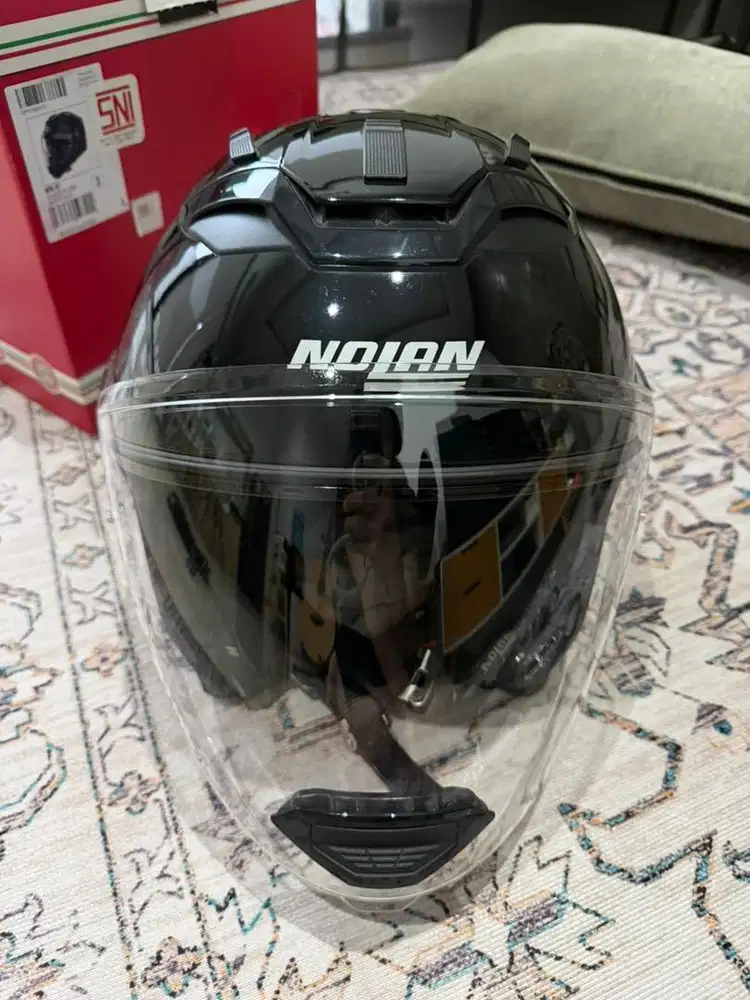HELM NOLAN N70.2 GT BLACK GLOSS