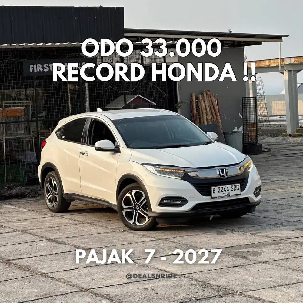 ODO 33.000 ANTIKK !! PAJAK 7/2027 HONDA HRV SPECIAL EDITION SE 2020