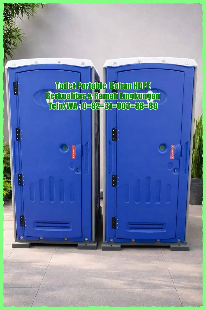 TOILET KOKOH HDPE - TOILET PORTABLE HDPE - TOILET VVIP