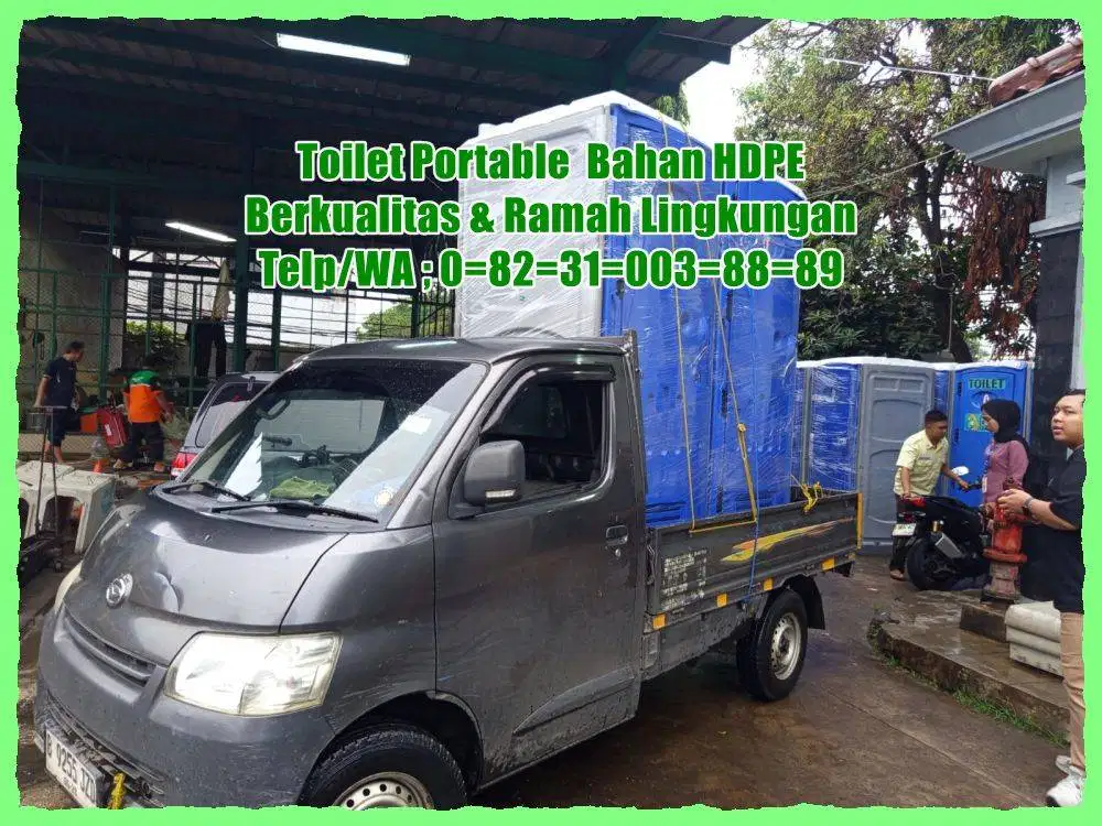 TOILET PROYEK BAHAN HDPE PREMIUM - TOILET PROYEK HDPE