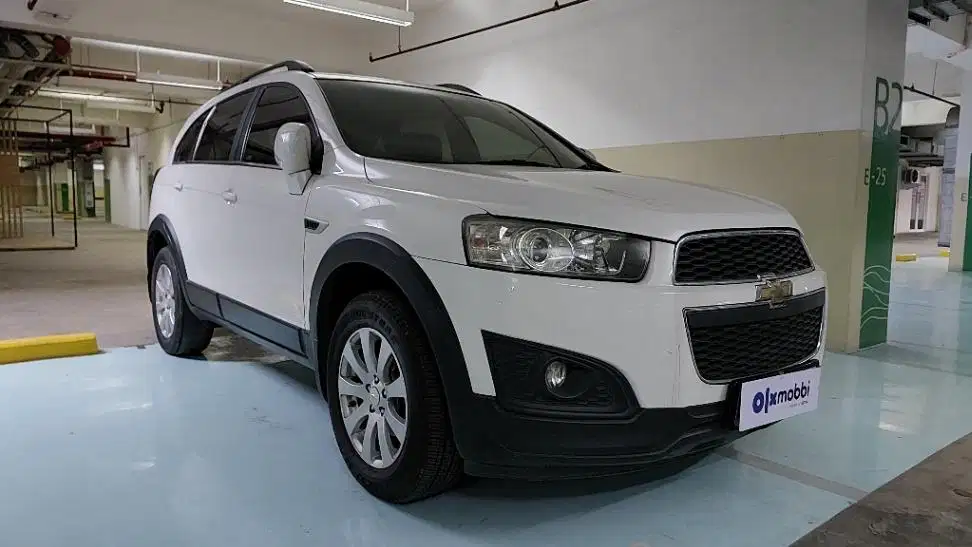 DP MURAH Chevrolet Captiva 2.0 Solar-AT 2015 Putih CSXCB