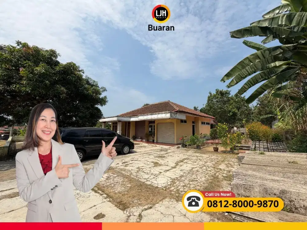 Dijual Tanah Luas Bonus Bangunan di Tangerang Selatan