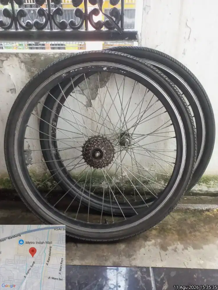 Wheelset dobel wall uk 26