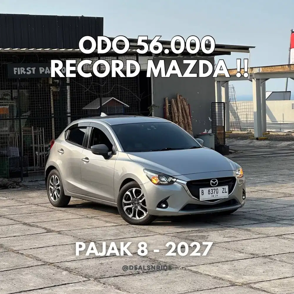 ODO 56.000 ANTIKK !! PAJAK 8/2027 MAZDA 2 GT 2018 SIAP PAKAI