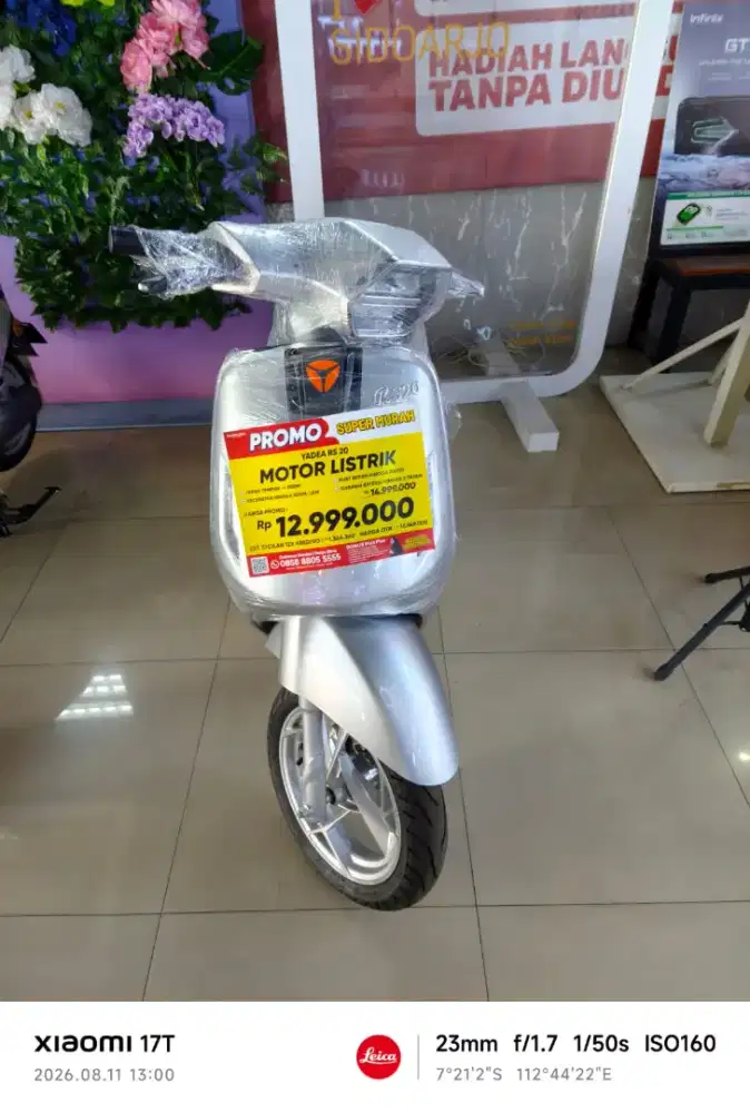 SOLUSI ANTRI BBM BERALIH SEKARANG KE MOTOR LISTRIK YADEA RS 20 12JT AN