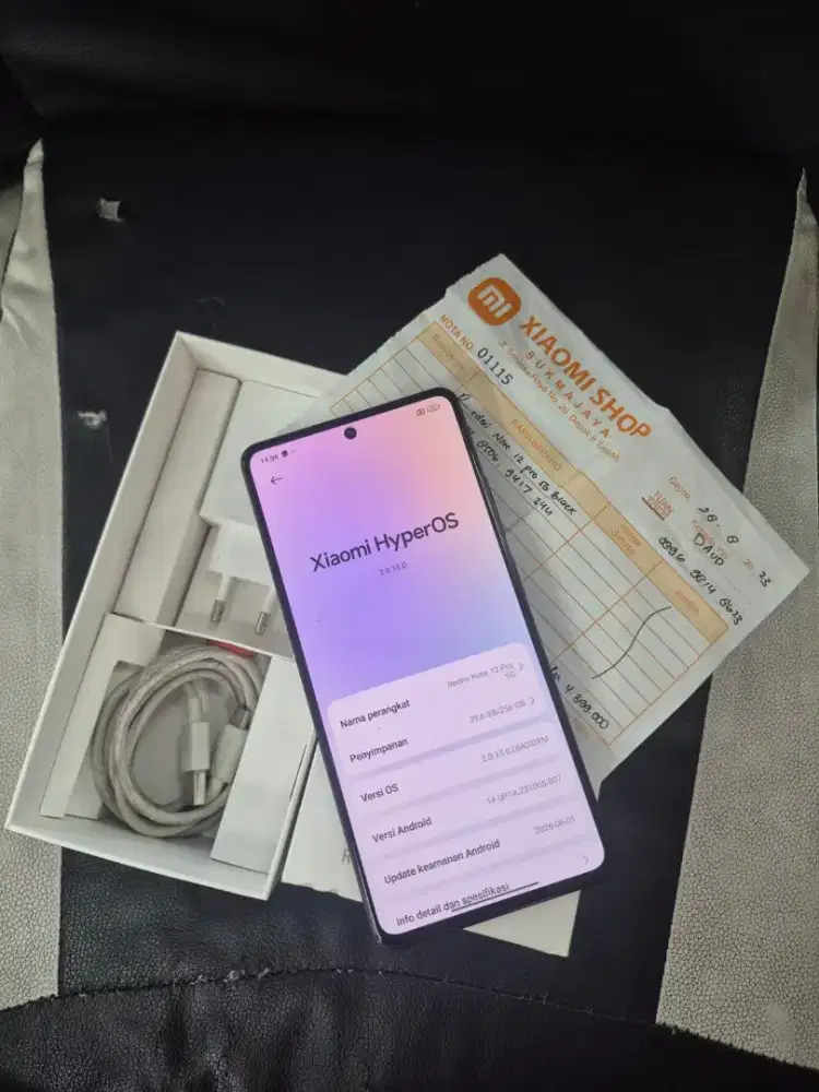 redmi note 12 pro 5G ram 8/256