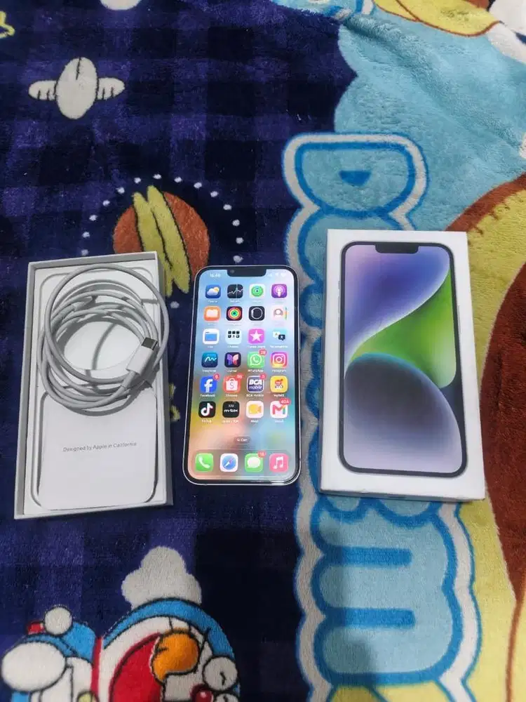 Iphone 14 Purple 128GB inter All Op
