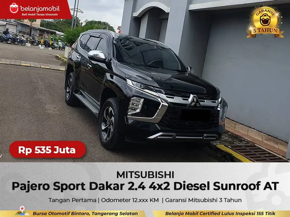 [ GARANSI 5TH ] Mitsubishi Pajero Sport Dakar 2.4 Sunroof 2025/2026