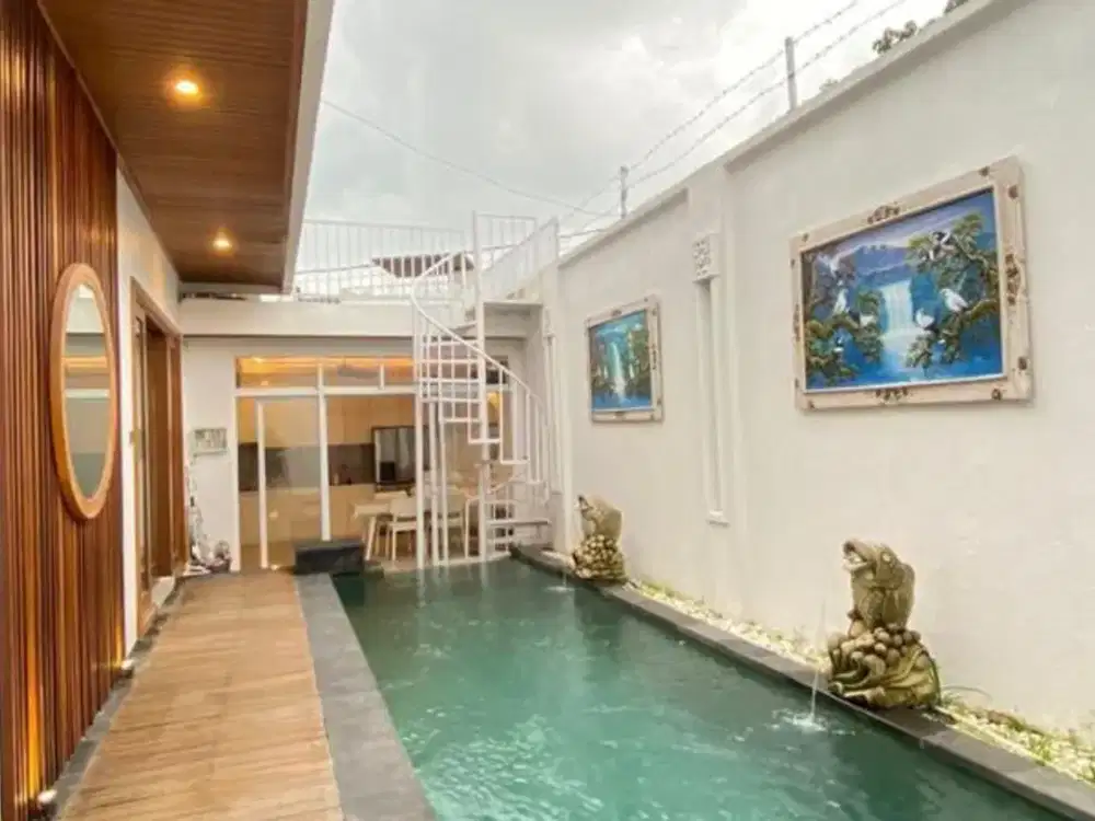VILLA POSISI HOOK SIAP HUNI DI KAYU TULANG CANGGU