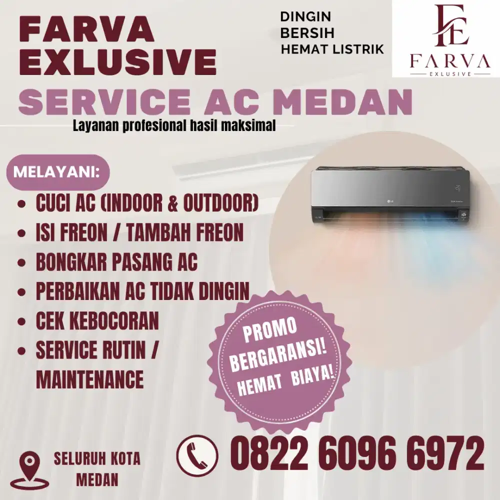 Jasa Service AC medan
