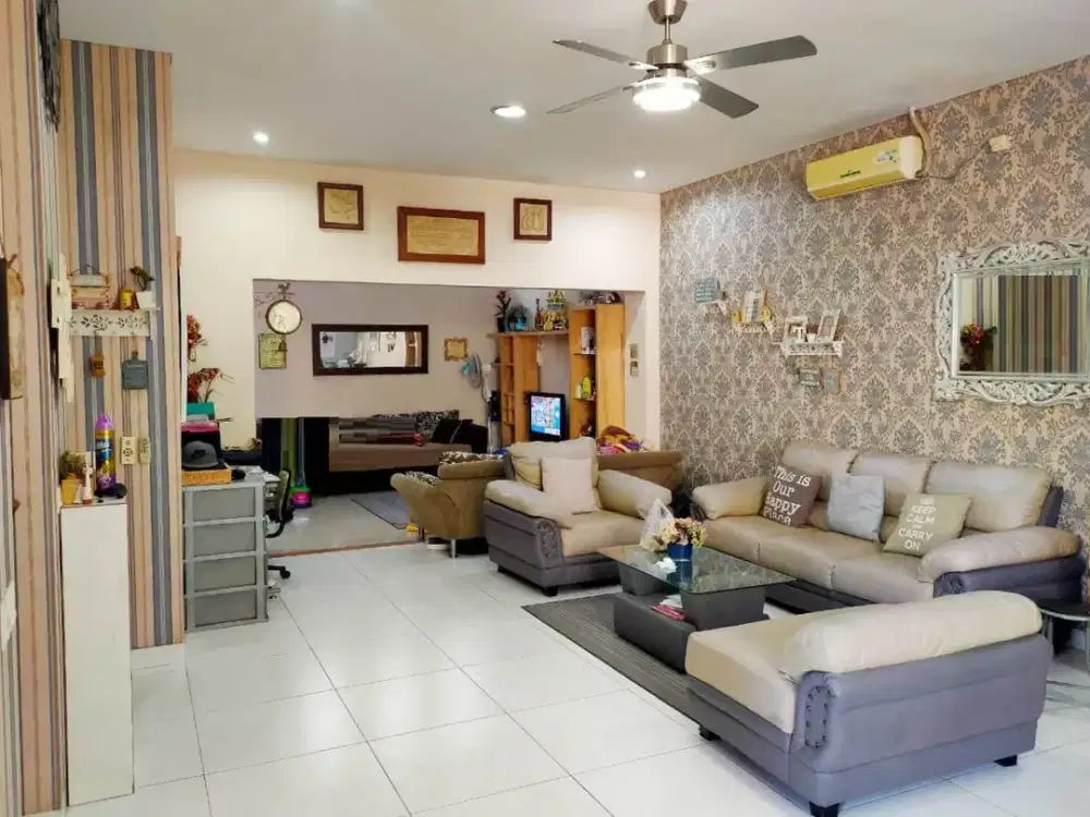 Rumah 2lt 8x15 120m type 3KT Cluster Alamanda JGC Jakarta Garden City Cakung
