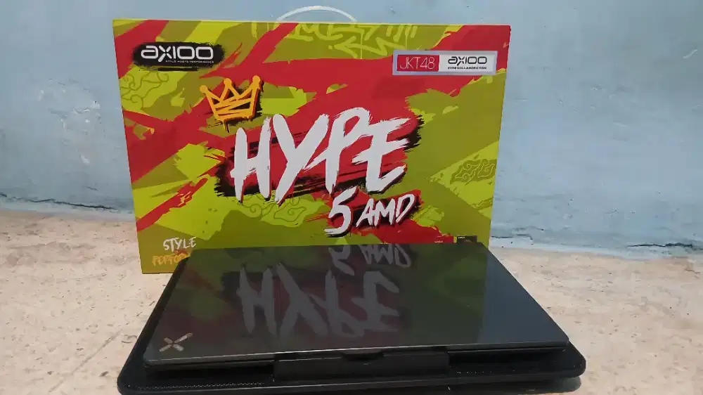 Dijual laptop axio hype 5 bu