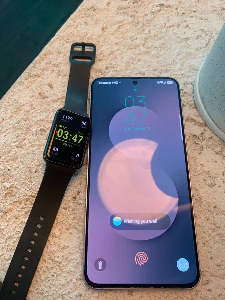 Samsung S25FE + S FIT Mulus terpakai 3 bulan, Masih Garansi SEIN)