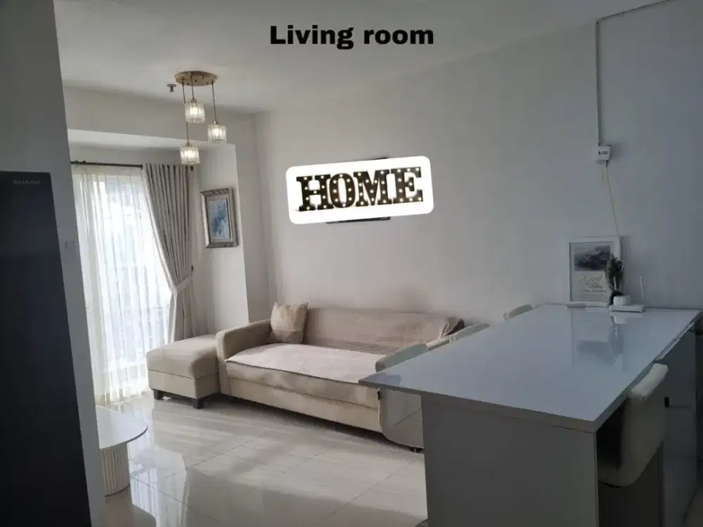 Dijual Cepat 2Br Apartemen di Atas Mall Thamrin City, Bisnis Area dan Aman Nyaman dan Bersih Siap Huni