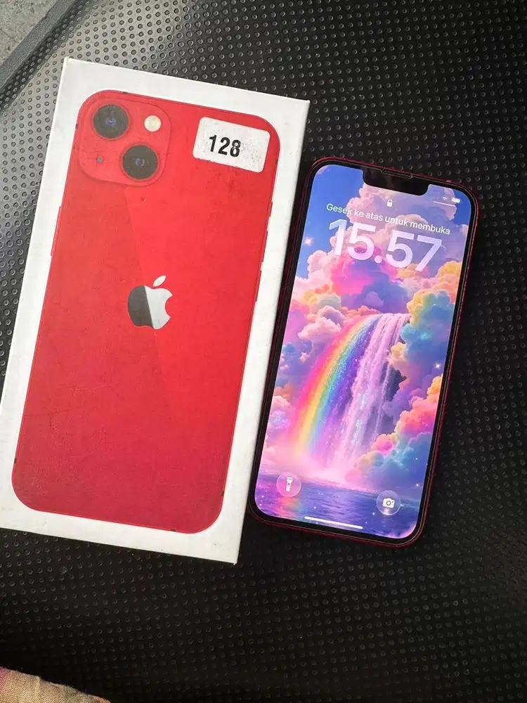 Dijual Iphone 13 128 GB Red Sehat