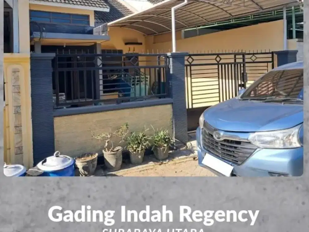 Dijual Rumah Gading Indah Regency Surabaya Utara