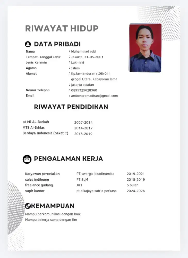 Cari loker driver