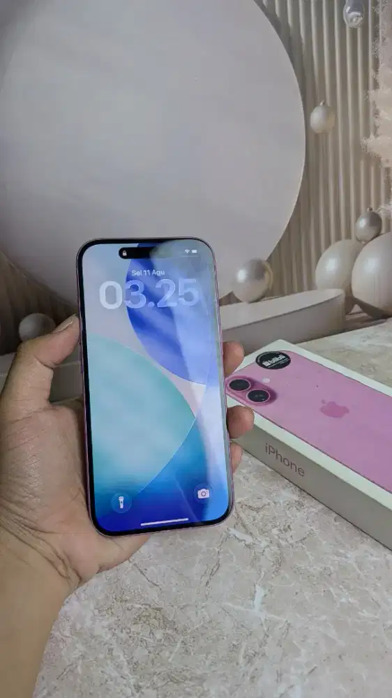 Iphone 16 128 Gb Ibox Bh91% Siap pakaii tidak ada minus