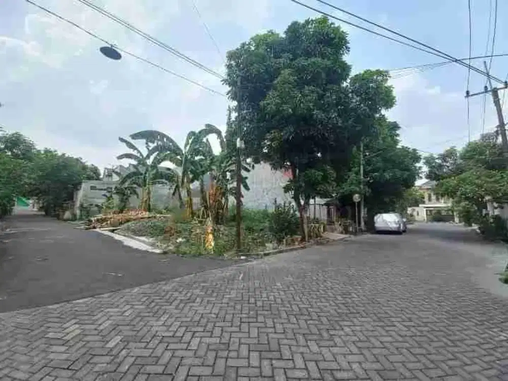 ‼LANGKA,MURAH,BANTING HARGA‼Tanah Siap Bangun Hook di Perum Puri Lidah Kulon Surabaya Barat.