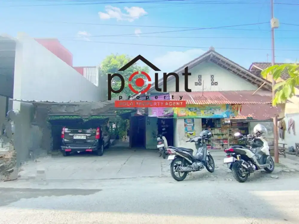 Tanah 500m² dan Bangunan Tengah Kota Solo