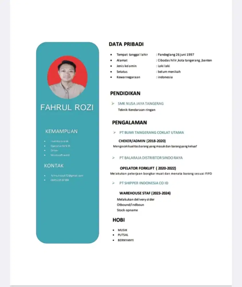 Mencari lowongan forklift