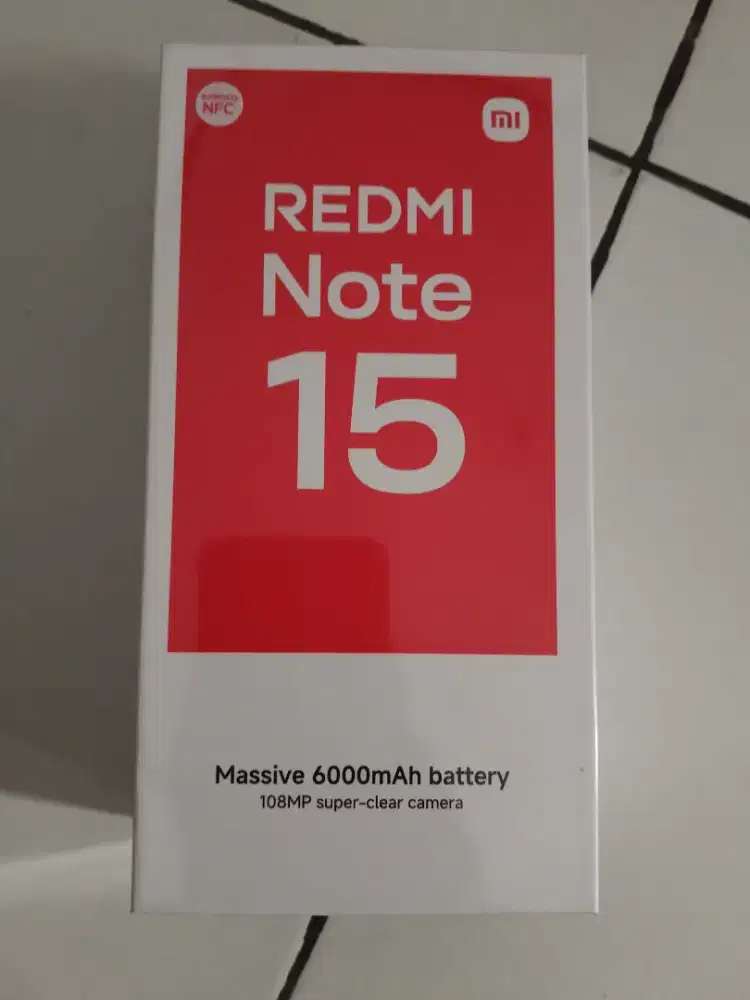 Redmi note 15 ram 6/128