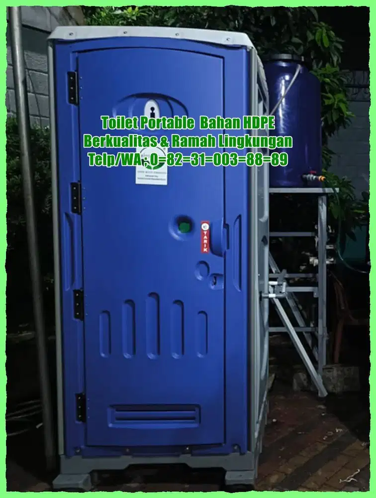 TOILET PROYEK BAHAN HDPE PREMIUM - TOILET PROYEK HDPE