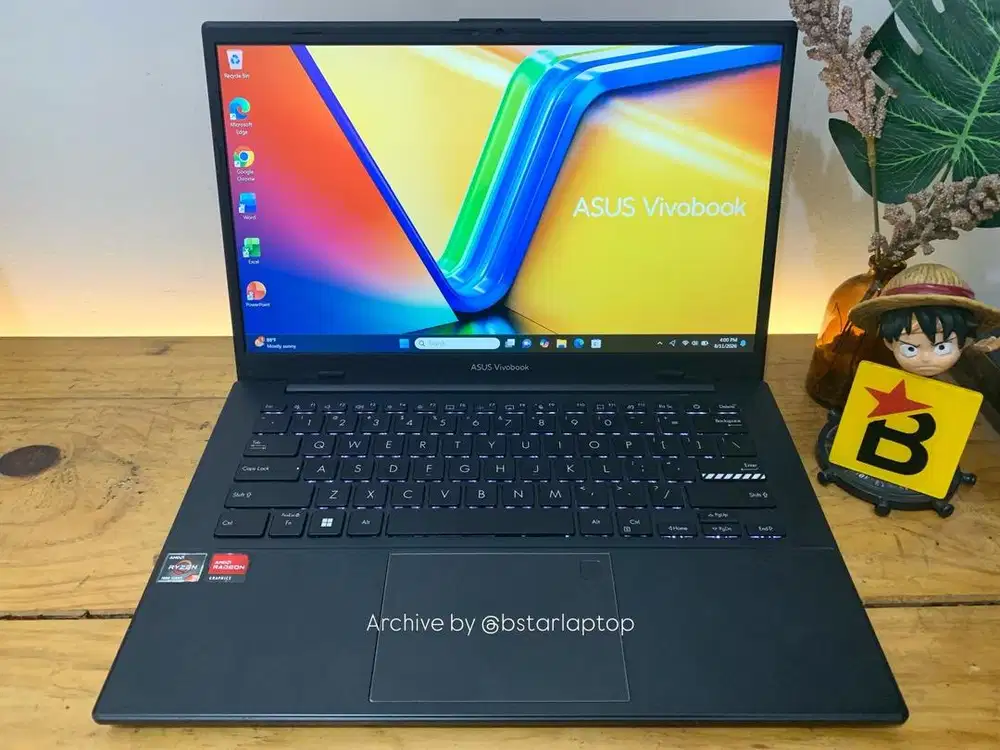 Laptop Asus Vivobook Go 14 Ryzen 3 7320U RAM 8 LPDDR5 / 256 FHD Slim