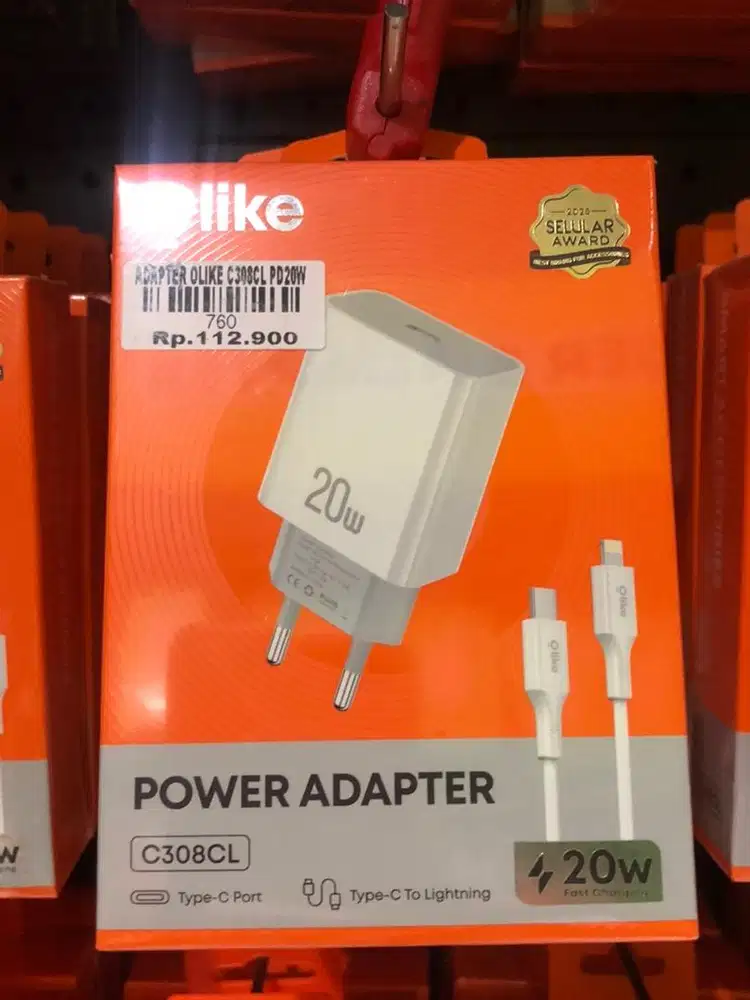 ADAPTER OLIKE C308CL PD 20W | ATLANTIS DAHSYAT