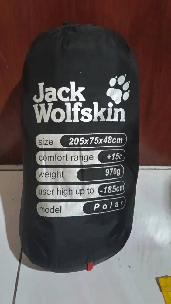 sleeping bag jack wolfskin