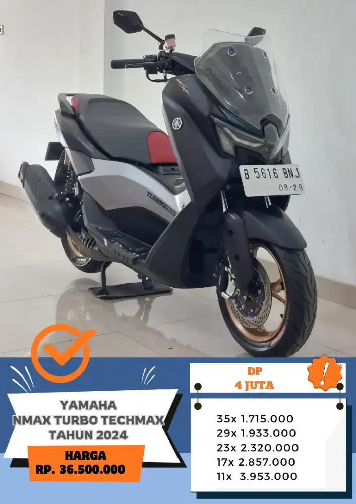 YAMAHA NMAX TURBO TECHMAX TAHUN 2024